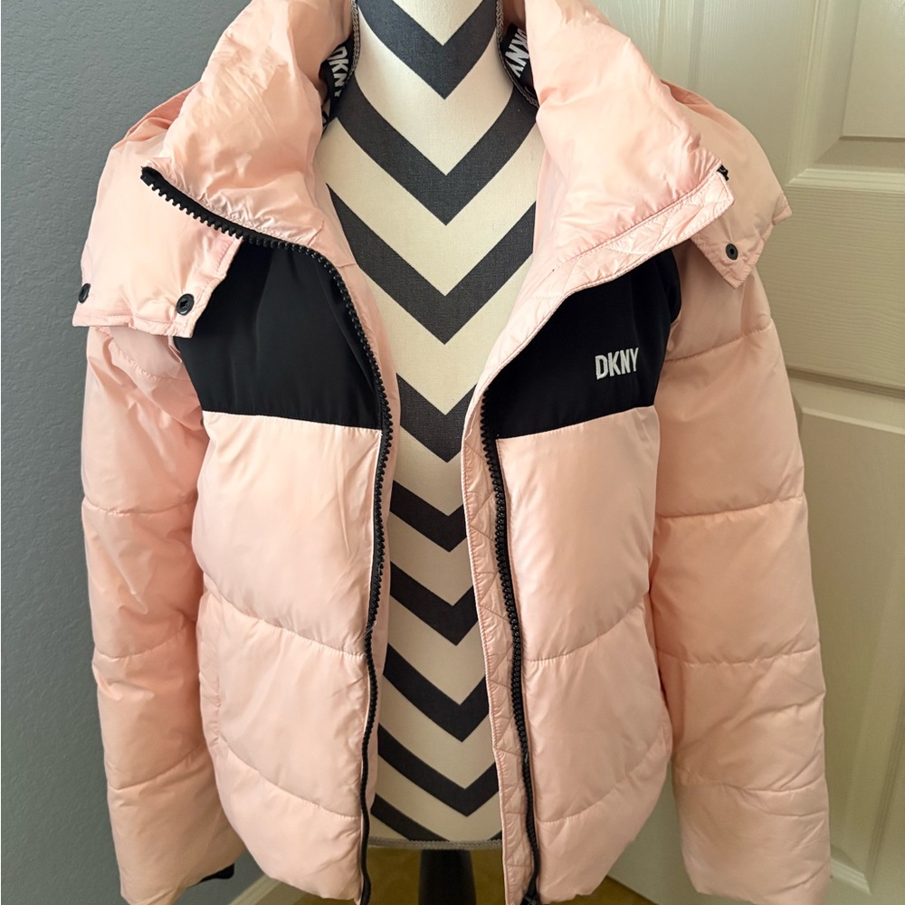 DKNY Sport Pink and Black Jacket